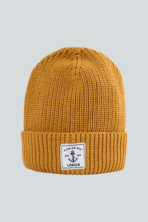 Lakor Cotton Beanie - Yellow